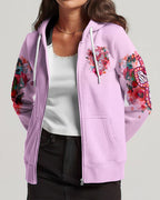 Cowgic Blessed Lucky Cross Floral Women’s All Over Print Shirt