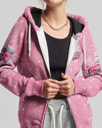 Cowgic Jesus Take The Wheel Pink Women's All Over Print Shirt
