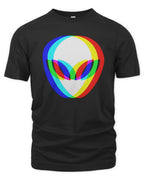 Cowgic Alien Head Trippy Vaporwave Techno Rave EDM Music Festival