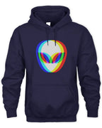 Cowgic Alien Head Trippy Vaporwave Techno Rave EDM Music Festival