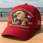 Cowgic Eagle & Liberty – United States 250th Anniversary Embroidered Cap