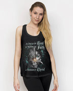 Cowgic A Child Of God A Woman Of Faith Women's All Over Print Shirt