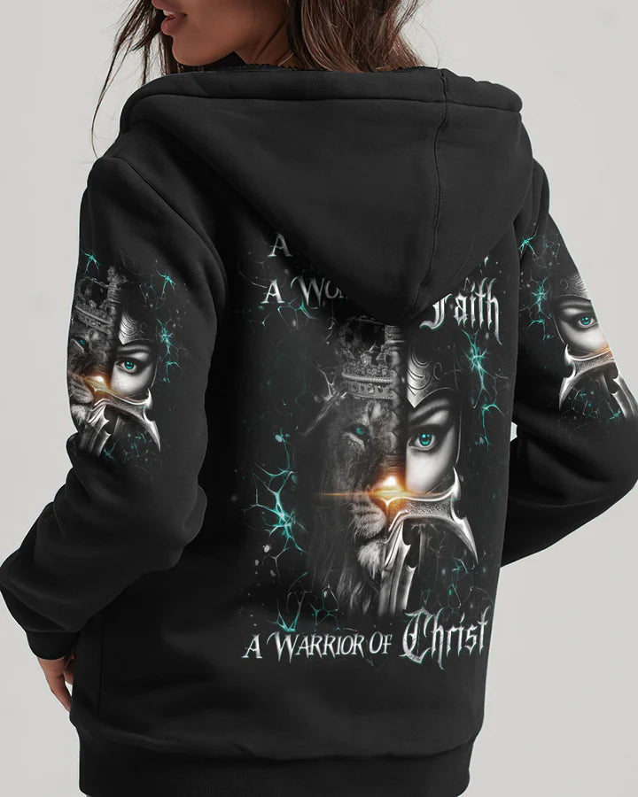 Cowgic A Child Of God A Woman Of Faith Women's All Over Print Shirt