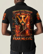 Cowgic I Will Fear No Evil Warrior Men's All Over Print Shirt