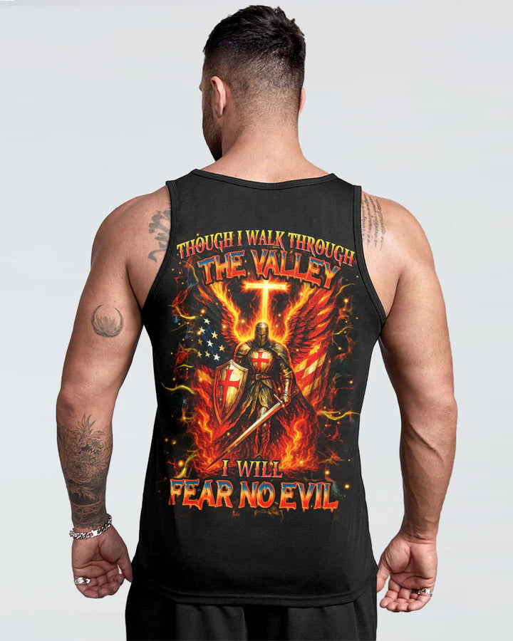 Cowgic I Will Fear No Evil Warrior Men's All Over Print Shirt