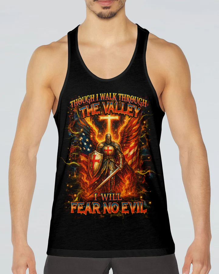 Cowgic I Will Fear No Evil Warrior Men's All Over Print Shirt