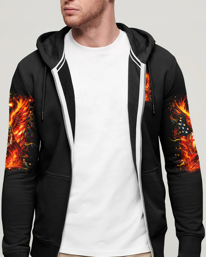 Cowgic I Will Fear No Evil Warrior Men's All Over Print Shirt