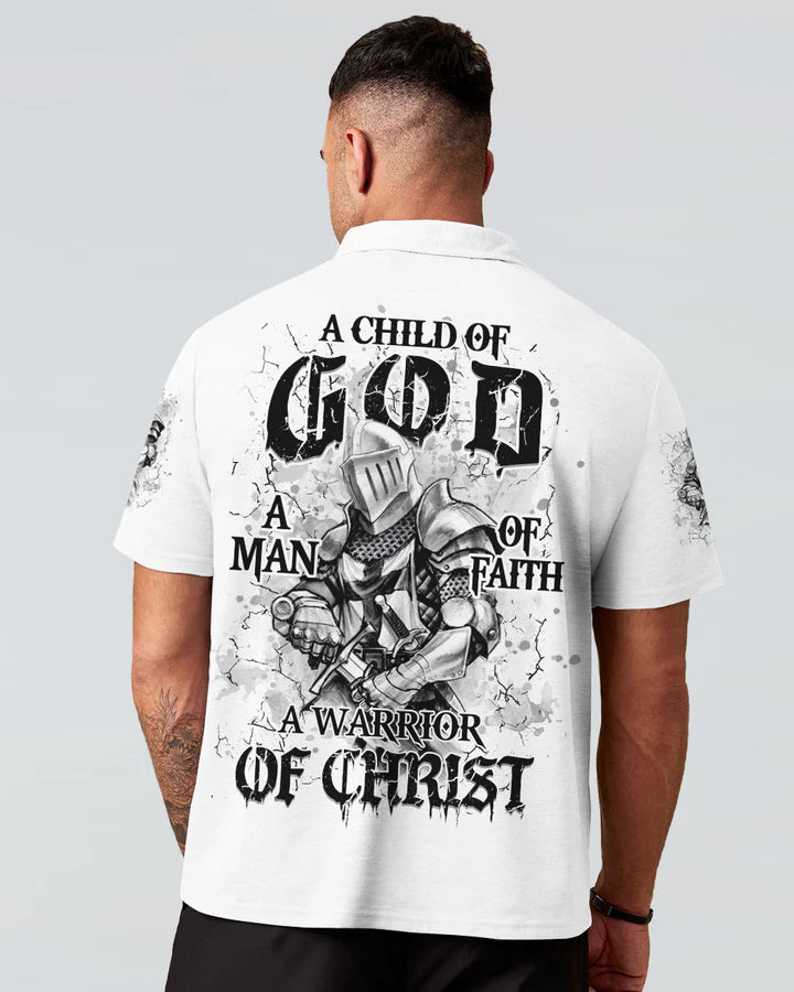 Cowgic A Warrior Of Christ Men's All Over Print Shirt