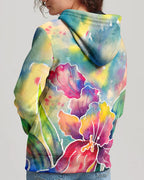 Cowgic Jesus Take The Wheel Floral Truck Watercolor Women’s All Over Print