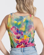 Cowgic Jesus Take The Wheel Floral Truck Watercolor Women’s All Over Print