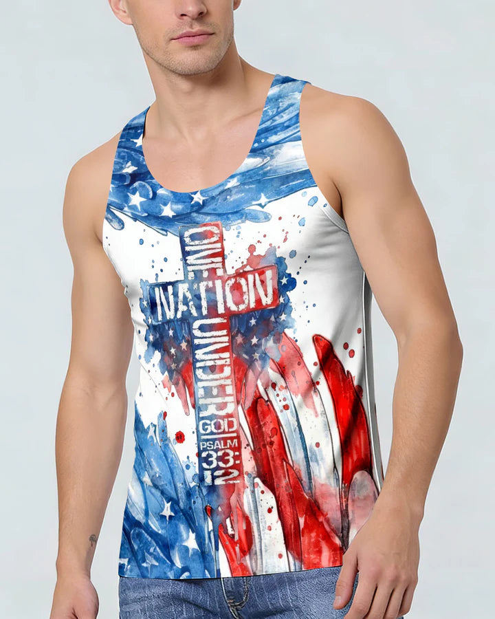 Cowgic One Nation Wings Men's All Over Print Shirt