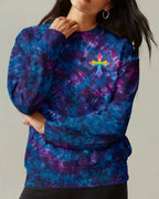 Cowgic Faith Tie-Dye Cross Miracle All Over Print Shirt