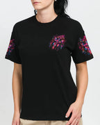 Cowgic Faith Butterfly Rose Cross Women's All Over Print Shirt