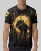 Cowgic Jesus Is My Savior Men's All Over Print Shirt