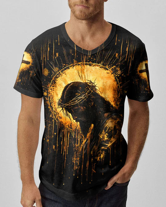 Cowgic Jesus Is My Savior Men's All Over Print Shirt