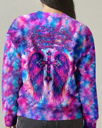 Cowgic I Can Do All Things Through Christ Neon Jesus Cross All Over Print Shirt