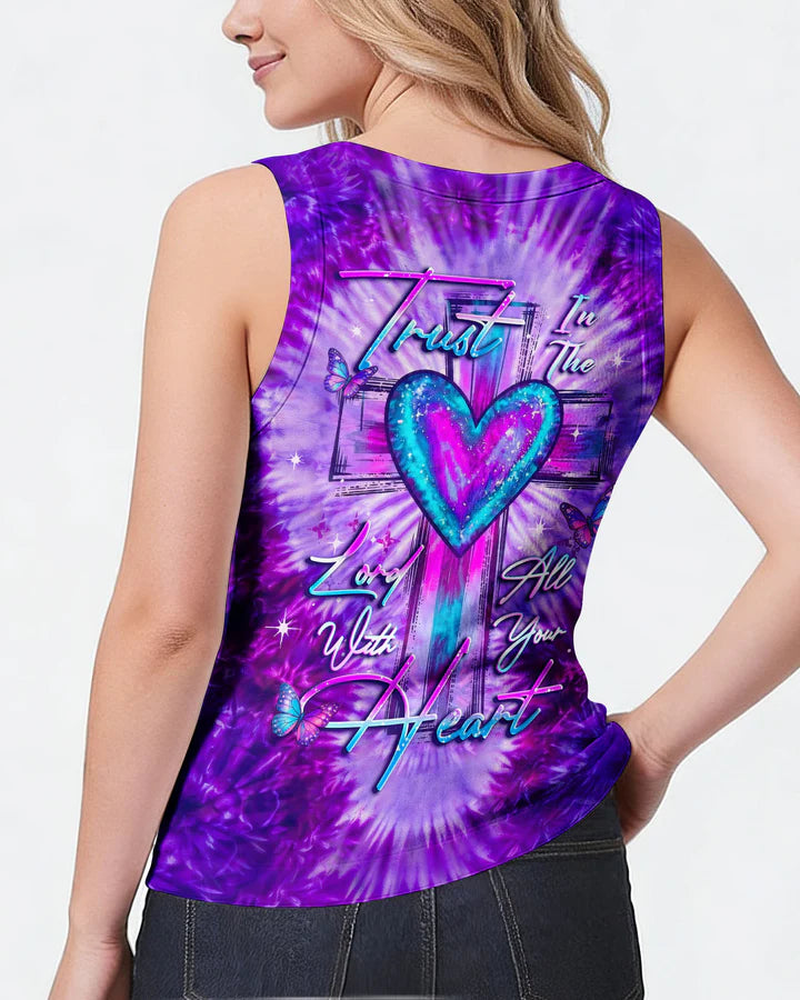 Cowgic Trust In The Lord With All Your Heart Women's All Over Print Shirt