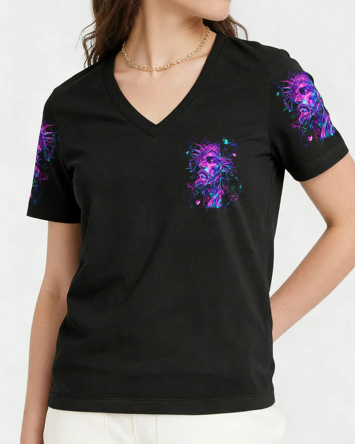 Cowgic Look Back And Thank God Women's All Over Print Shirt