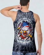 Cowgic Freedom Claws Eagle Swirl Men's All Over Print Shirt
