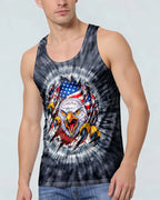 Cowgic Freedom Claws Eagle Swirl Men's All Over Print Shirt