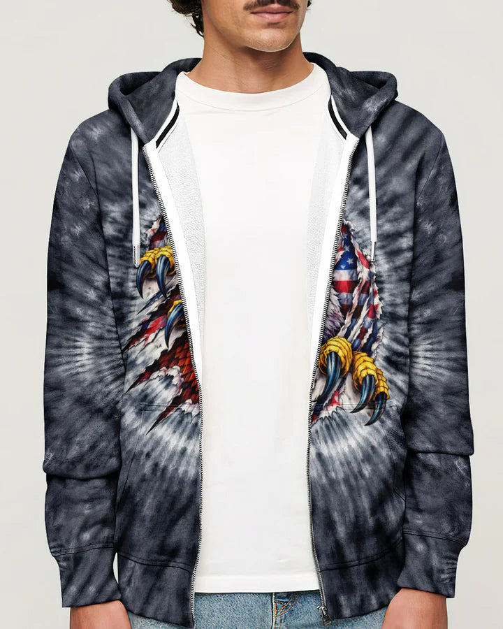 Cowgic Freedom Claws Eagle Swirl Men's All Over Print Shirt