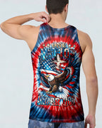 Cowgic One Nation Under God Eagle Men's All Over Print Shirt