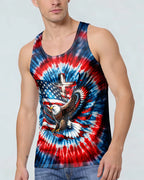 Cowgic One Nation Under God Eagle Men's All Over Print Shirt