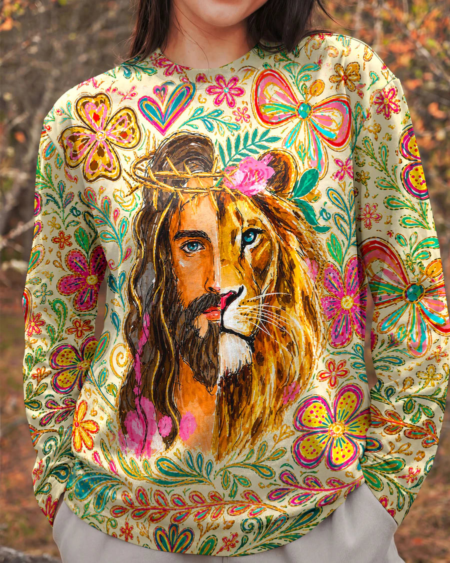 Cowgic I Can Do All Things Half-Man Half-Lion All Over Print Shirt