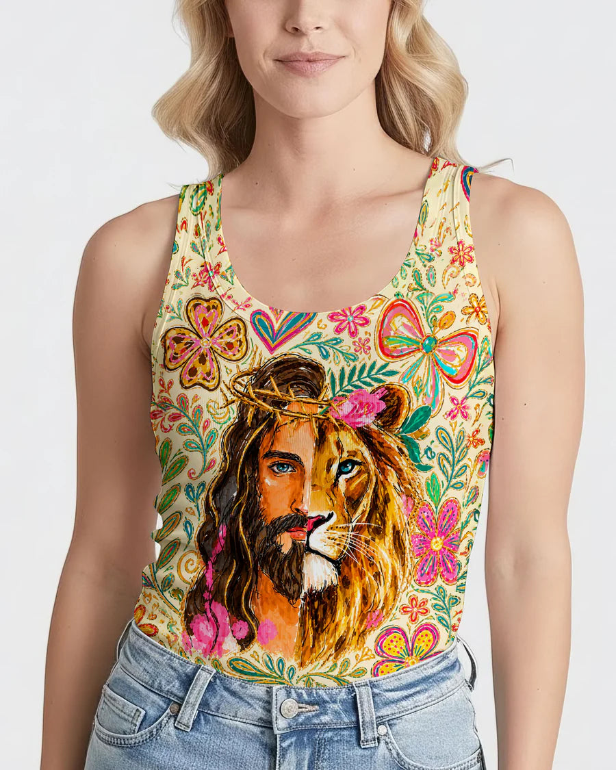 Cowgic I Can Do All Things Half-Man Half-Lion All Over Print Shirt