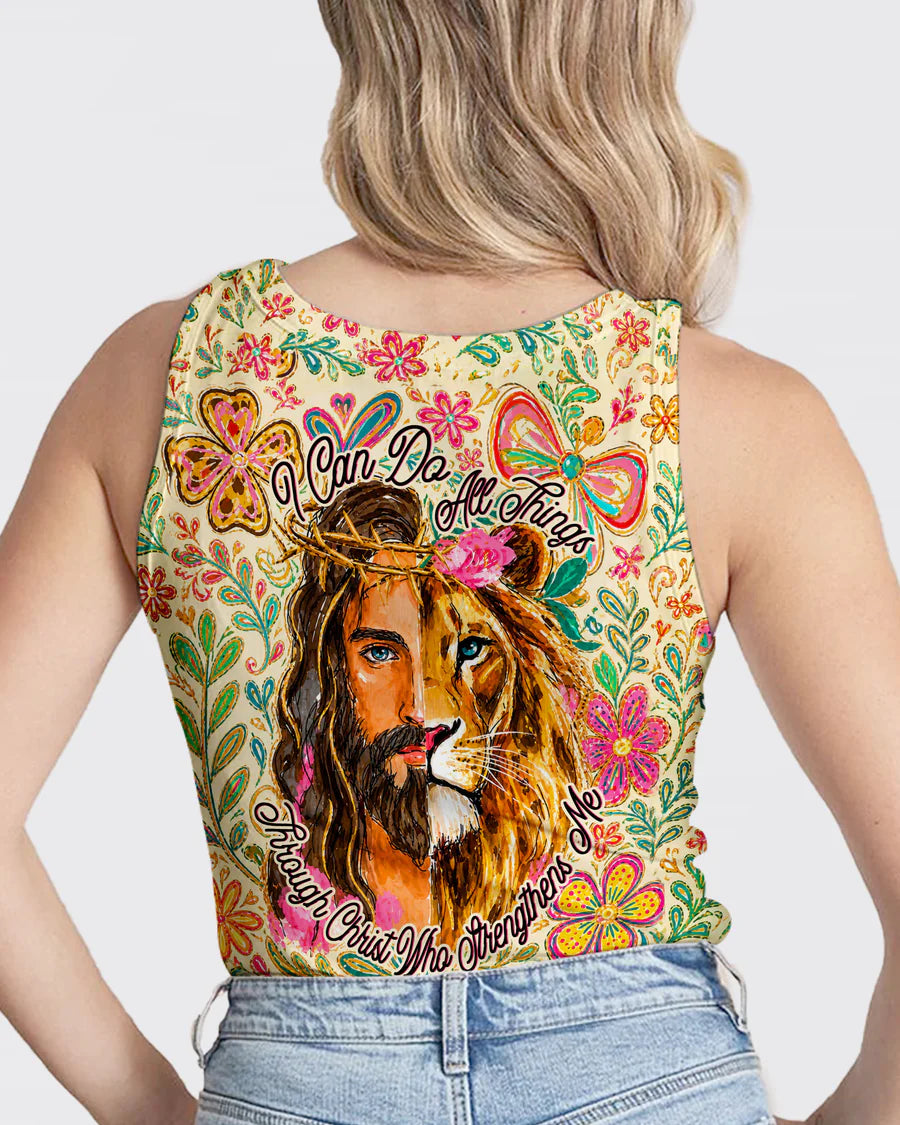 Cowgic I Can Do All Things Half-Man Half-Lion All Over Print Shirt