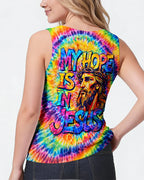 Cowgic My Hope Is In Jesus Colorful Swirl Women's All Over Print Shirt