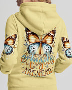 Cowgic When Butterflies Appear Angels Are Near Women's All Over Print Shirt