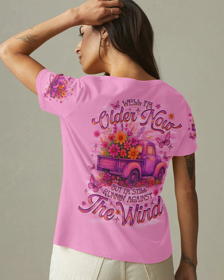 Cowgic Running Against The Wind Truck Women's All Over Print Shirt