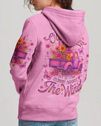 Cowgic Running Against The Wind Truck Women's All Over Print Shirt