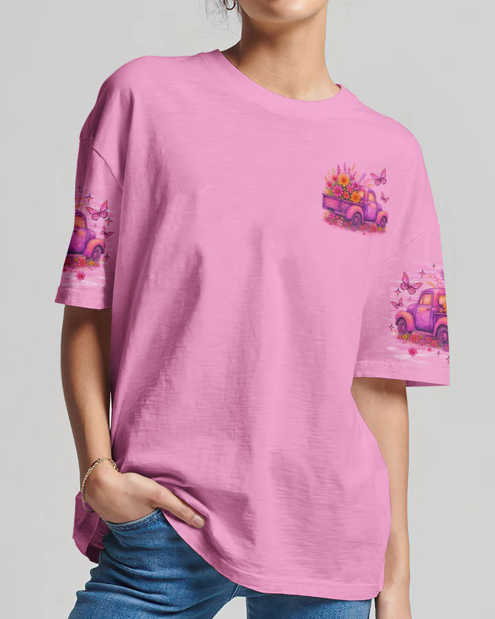 Cowgic Running Against The Wind Truck Women's All Over Print Shirt