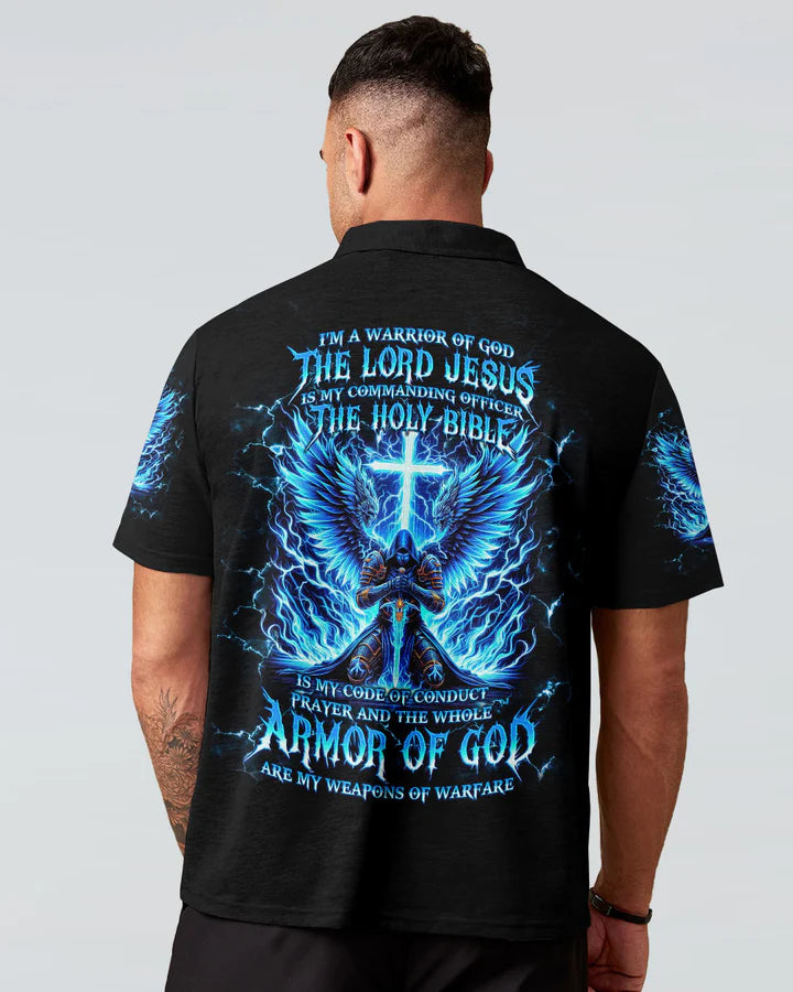 Cowgic I'm A Warrior Of God Men's All Over Print Shirt