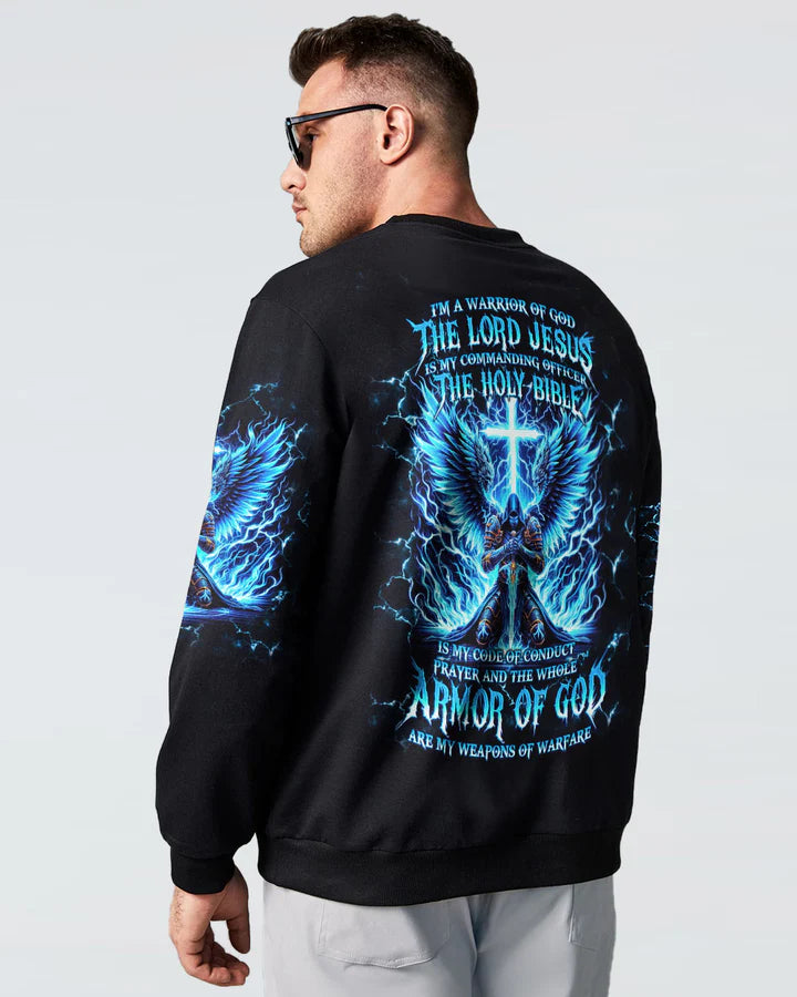 Cowgic I'm A Warrior Of God Men's All Over Print Shirt
