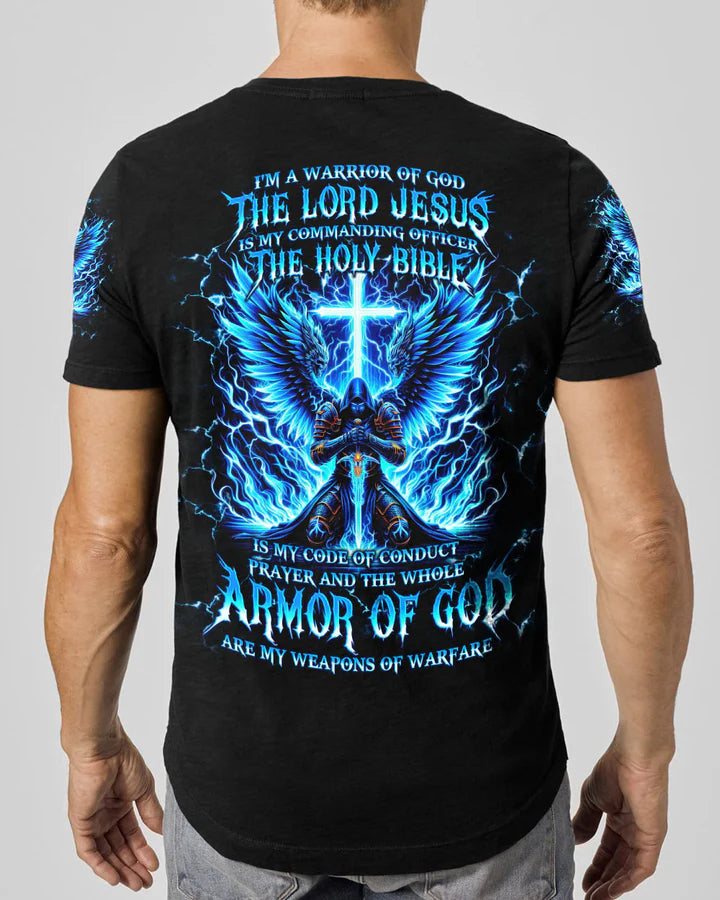 Cowgic I'm A Warrior Of God Men's All Over Print Shirt