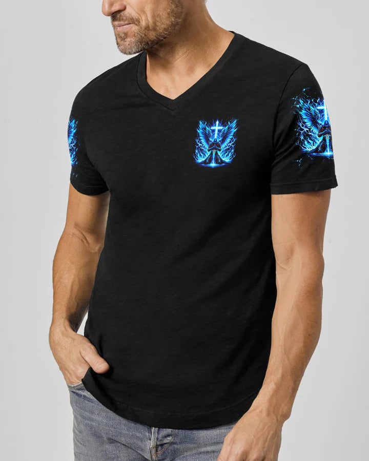 Cowgic I'm A Warrior Of God Men's All Over Print Shirt