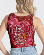 Cowgic Trust In The Lord With All Your Heart Women's All Over Print Shirt