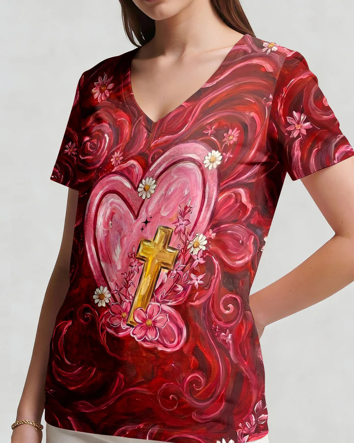 Cowgic Trust In The Lord With All Your Heart Women's All Over Print Shirt