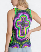 Cowgic I Can Do All Things Through Christ Cross Women's All Over Print