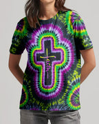 Cowgic I Can Do All Things Through Christ Cross Women's All Over Print