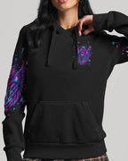 Cowgic I Can Do All Things Through Christ Neon Jesus Cross Women's All Over Print