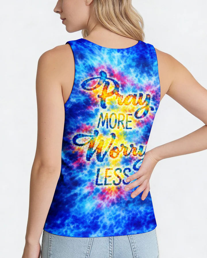 Cowgic Pray More Worry Less Women's All Over Print Shirt