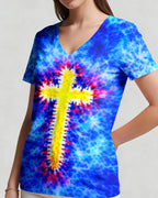 Cowgic Pray More Worry Less Women's All Over Print Shirt