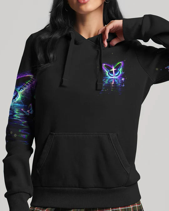 Cowgic I Believe There Are Angels Among Us Butterfly Women's All Over Print Shirt