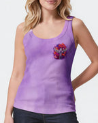 Cowgic Faith Fire Rose Cross All Over Print Shirt