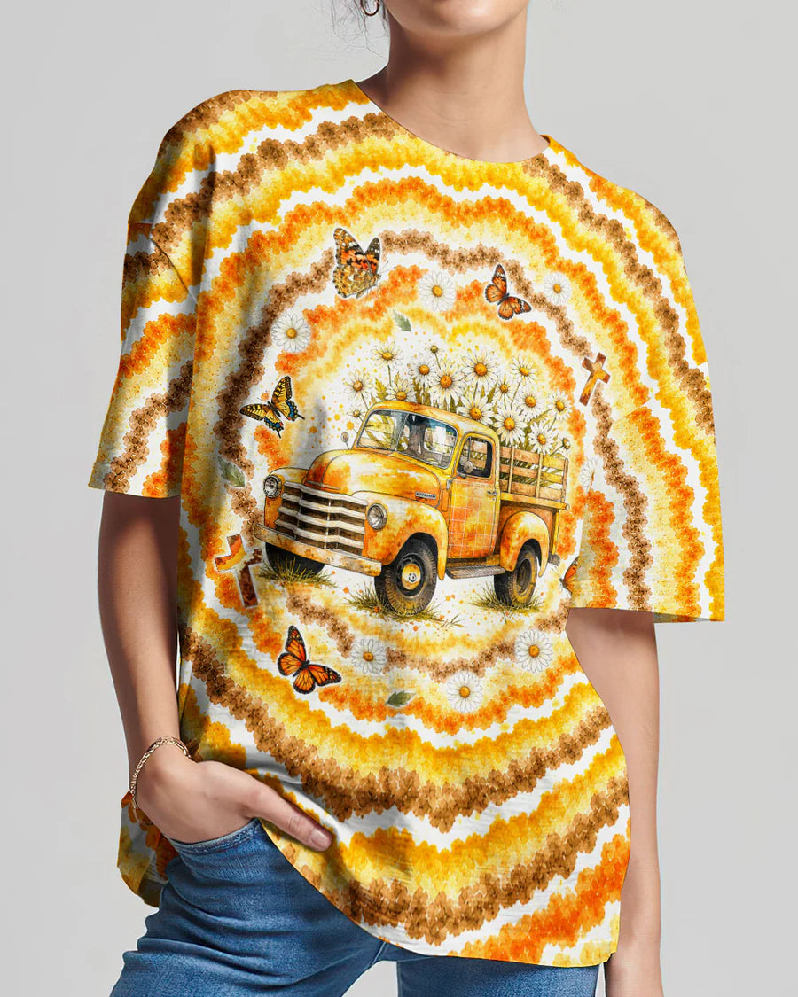 Cowgic Jesus Take The Wheel All Over Print Shirt