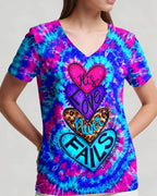 Cowgic His Love Never Fails Women's All Over Print Shirt